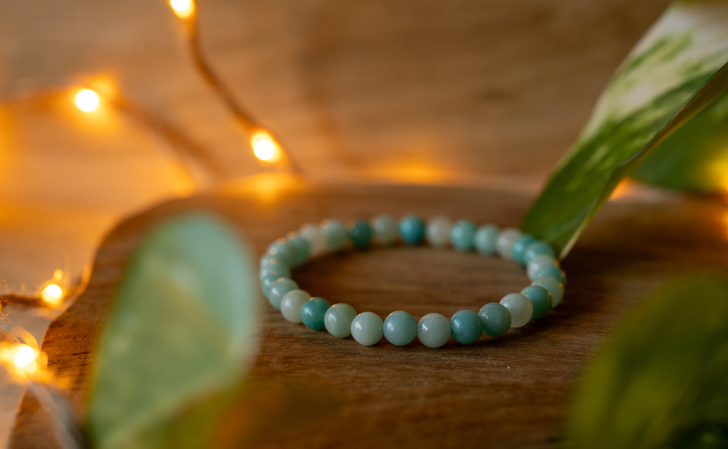 Bracelet en pierres naturelles AMAZONITE