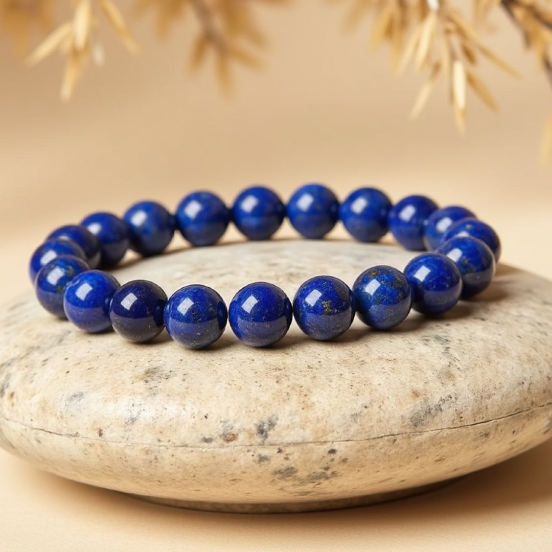 Bracelet Lapis Lazuli — Sagesse, Expression & Amitié Sincère