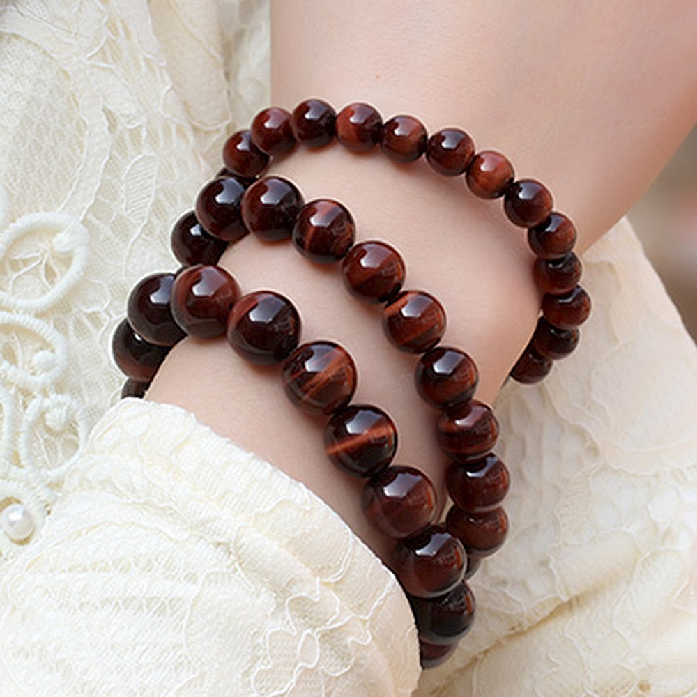 Bracelet Œil de Taureau — Protection du Mauvais Œil & Endurance