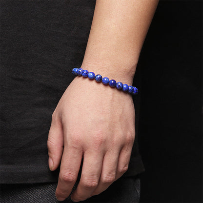 Bracelet Lapis Lazuli — Sagesse, Expression & Amitié Sincère