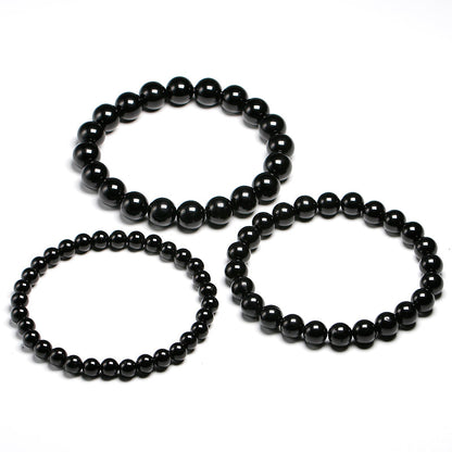 Bracelet Tourmaline Noire — Bouclier Énergétique & Ancrage Profond