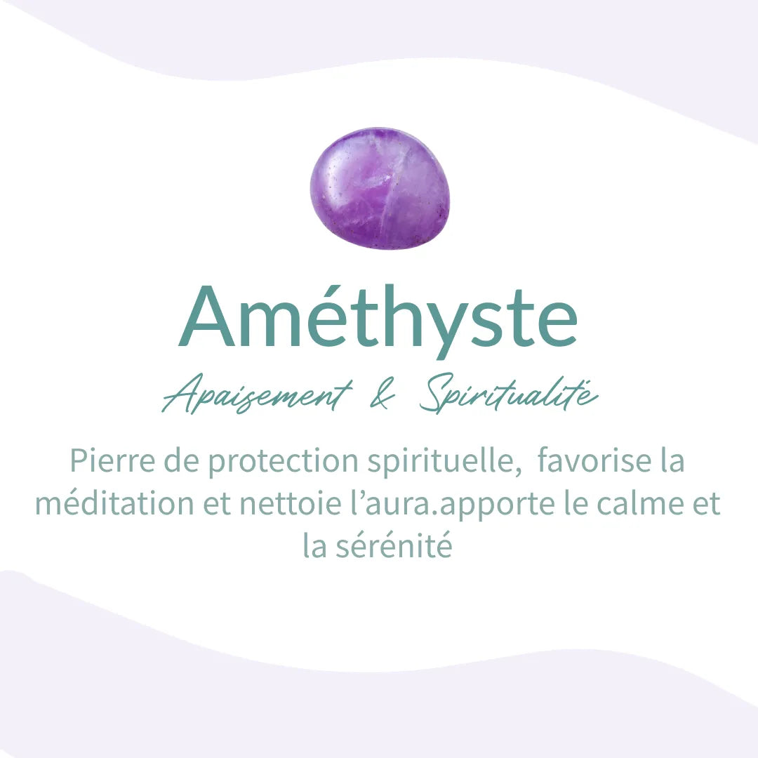 Bracelet Améthyste — Sérénité Profonde & Sommeil Réparateur