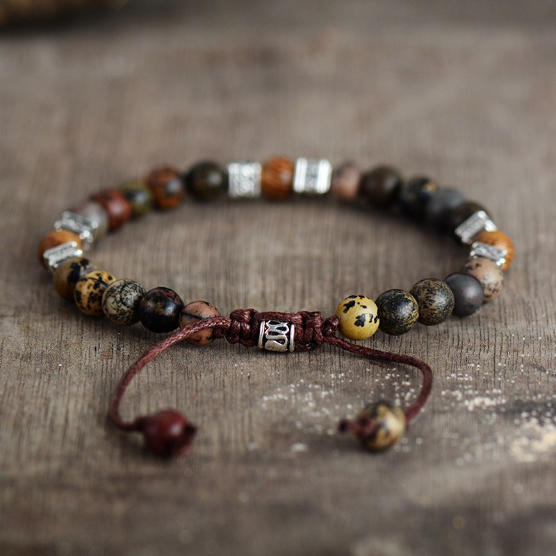 Bracelet Jaspe — Stabilité, Soutien & Ancrage Terrestre