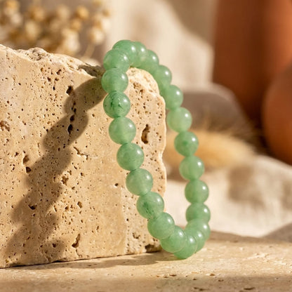 Bracelet Aventurine — Pierre de la Chance & de l'Opportunité