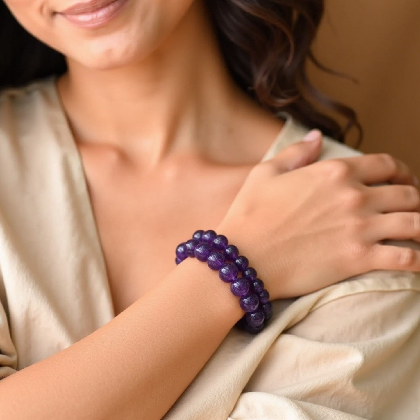 Bracelet Améthyste — Sérénité Profonde & Sommeil Réparateur