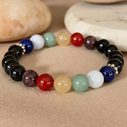 Bracelet Protection 7 Chakras — Équilibre & Bouclier Énergétique