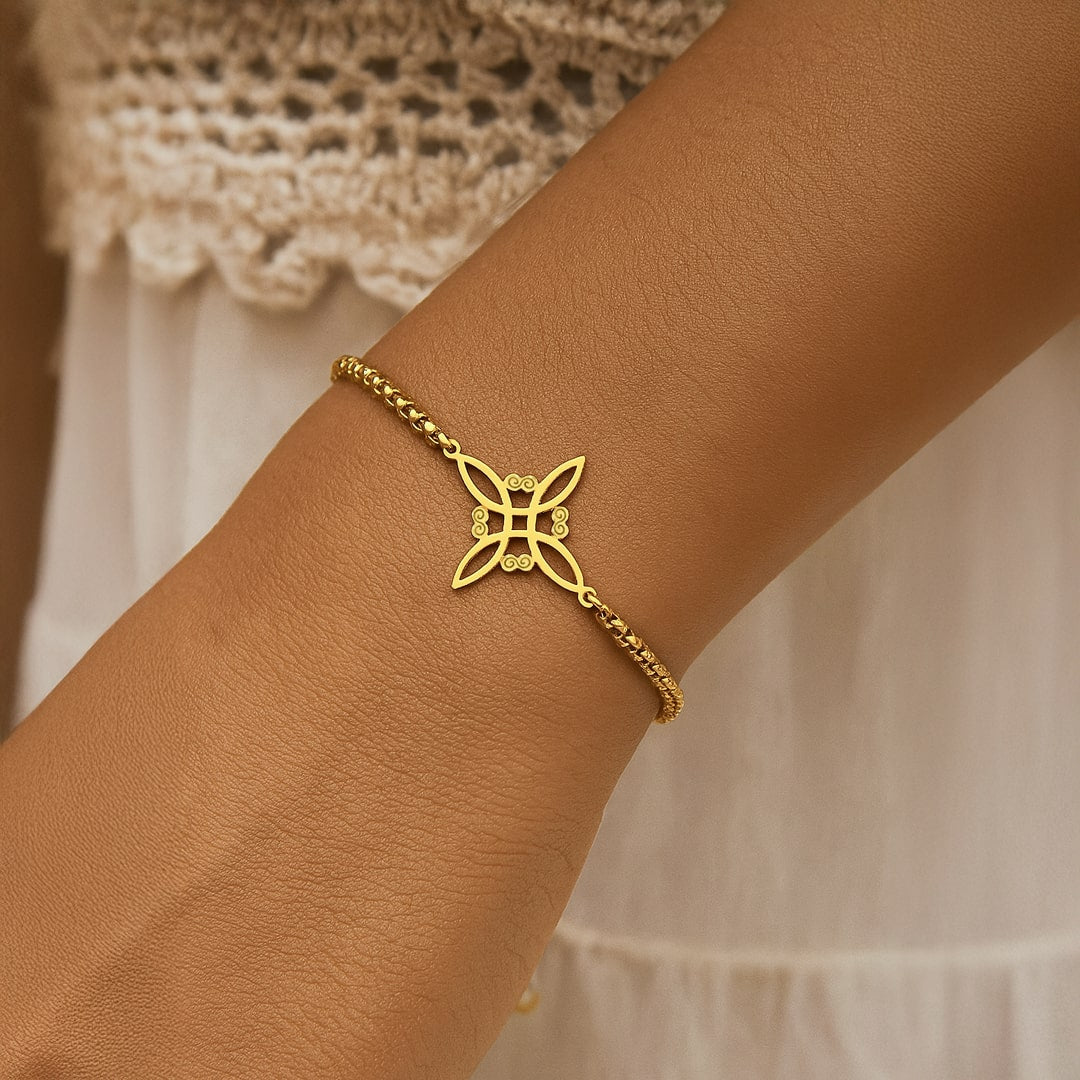 Bracelet Nœud de Sorcière — Lien Sacré & Protection Mystique
