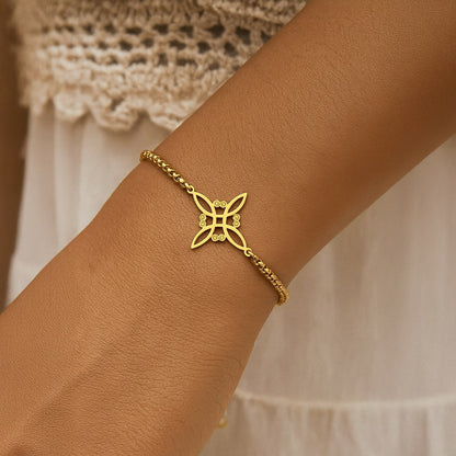 Bracelet Nœud de Sorcière — Lien Sacré & Protection Mystique