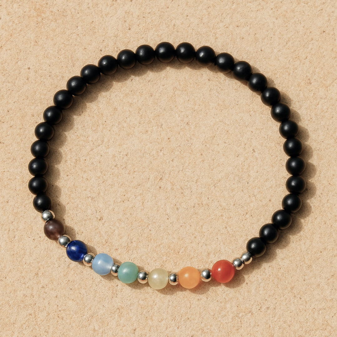 Bracelet Fin Chakras — Harmonie Subtile & Équilibre Énergétique