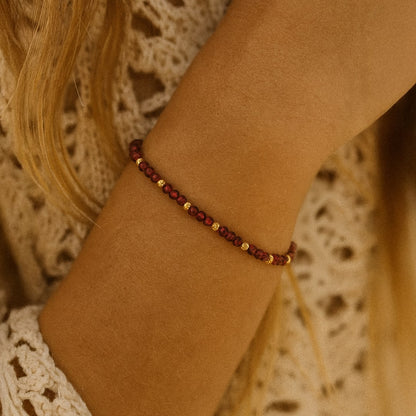Bracelet Pierre de Naissance — Votre Mois, Votre Pierre Sacrée