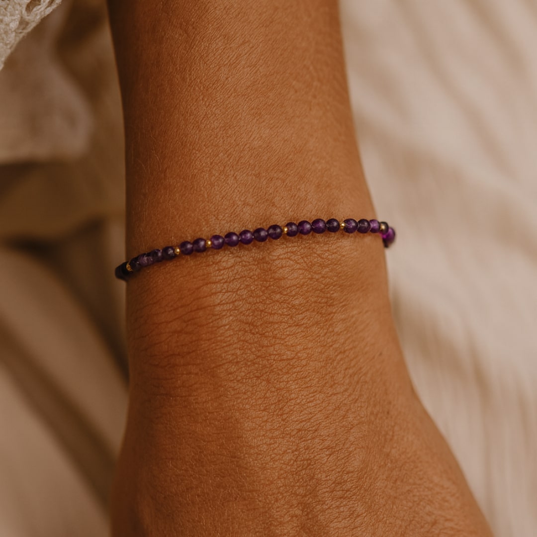 Bracelet Pierre de Naissance — Votre Mois, Votre Pierre Sacrée