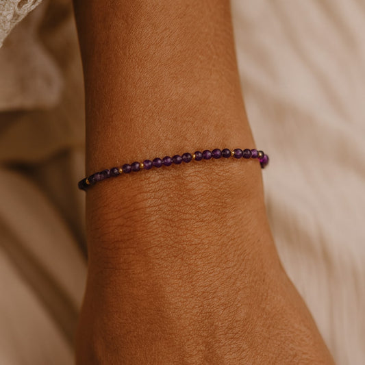Bracelet Pierre de Naissance — Votre Mois, Votre Pierre Sacrée