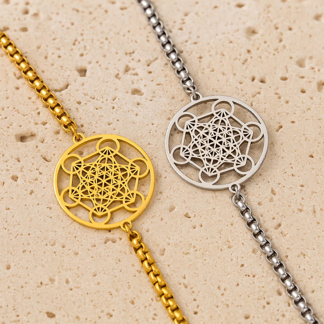 Bracelet Métatron — Géométrie Sacrée & Protection Universelle