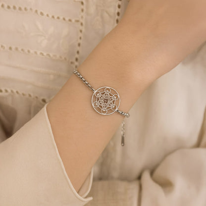 Bracelet Métatron — Géométrie Sacrée & Protection Universelle