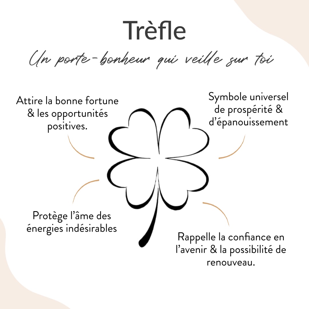Bracelet Trèfle Enchanté — Chance & Élégance Or/Argent