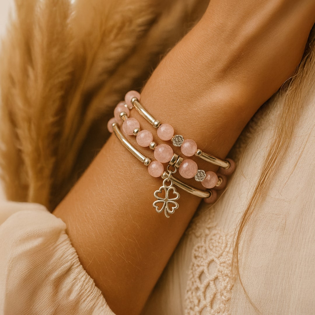 Bracelet Chance en Pierres Naturelles — Opportunité & Positivité