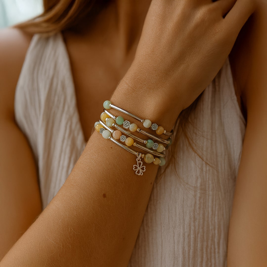 Bracelet Chance en Pierres Naturelles — Opportunité & Positivité
