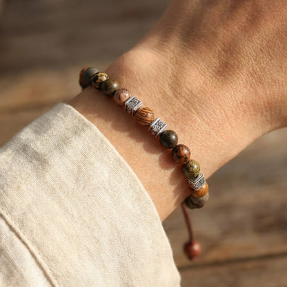 Bracelet Jaspe — Stabilité, Soutien & Ancrage Terrestre