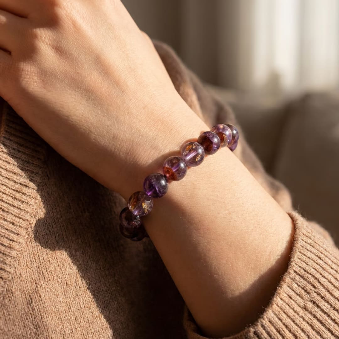 Bracelet Auralite 23 — Élévation Spirituelle & Haute Vibration
