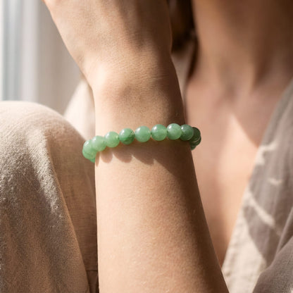 Bracelet Aventurine — Pierre de la Chance & de l'Opportunité