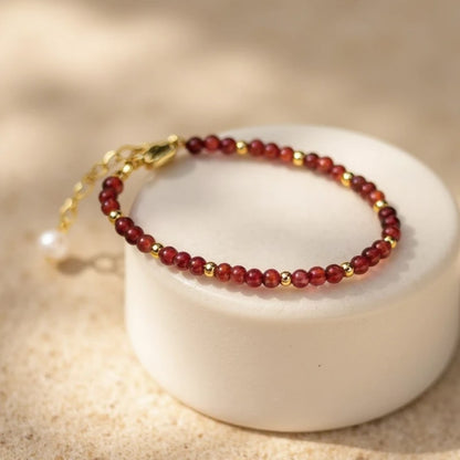 Bracelet Pierre de Naissance — Votre Mois, Votre Pierre Sacrée