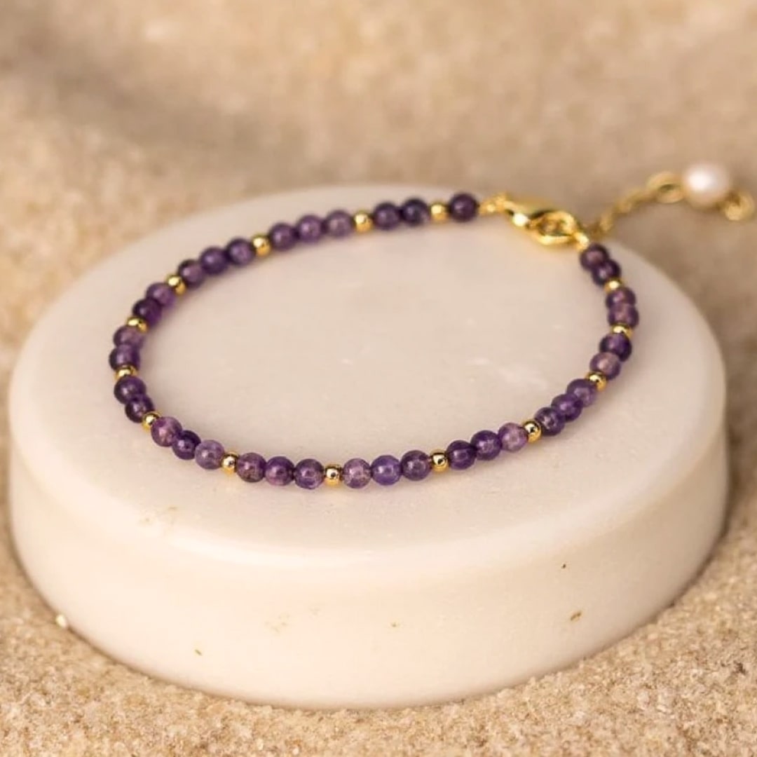 Bracelet Pierre de Naissance — Votre Mois, Votre Pierre Sacrée