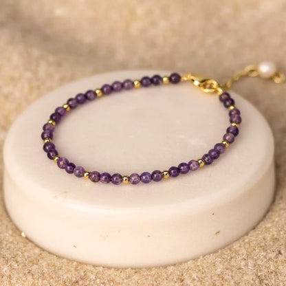 Bracelet Pierre de Naissance — Votre Mois, Votre Pierre Sacrée
