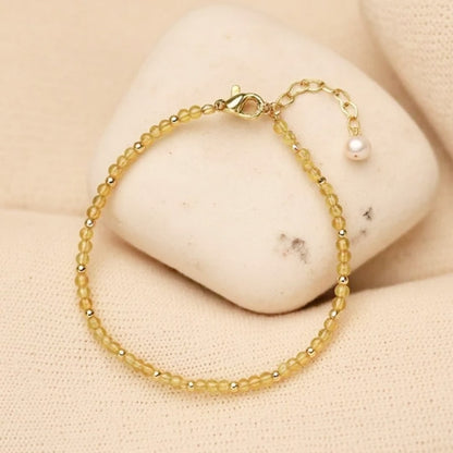 Bracelet Pierre de Naissance — Votre Mois, Votre Pierre Sacrée