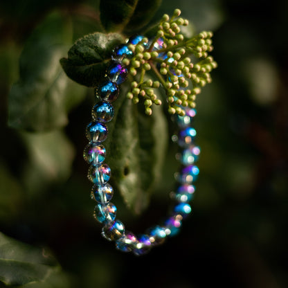Bracelet Aqua Aura — Énergie Céleste & Clarté Spirituelle