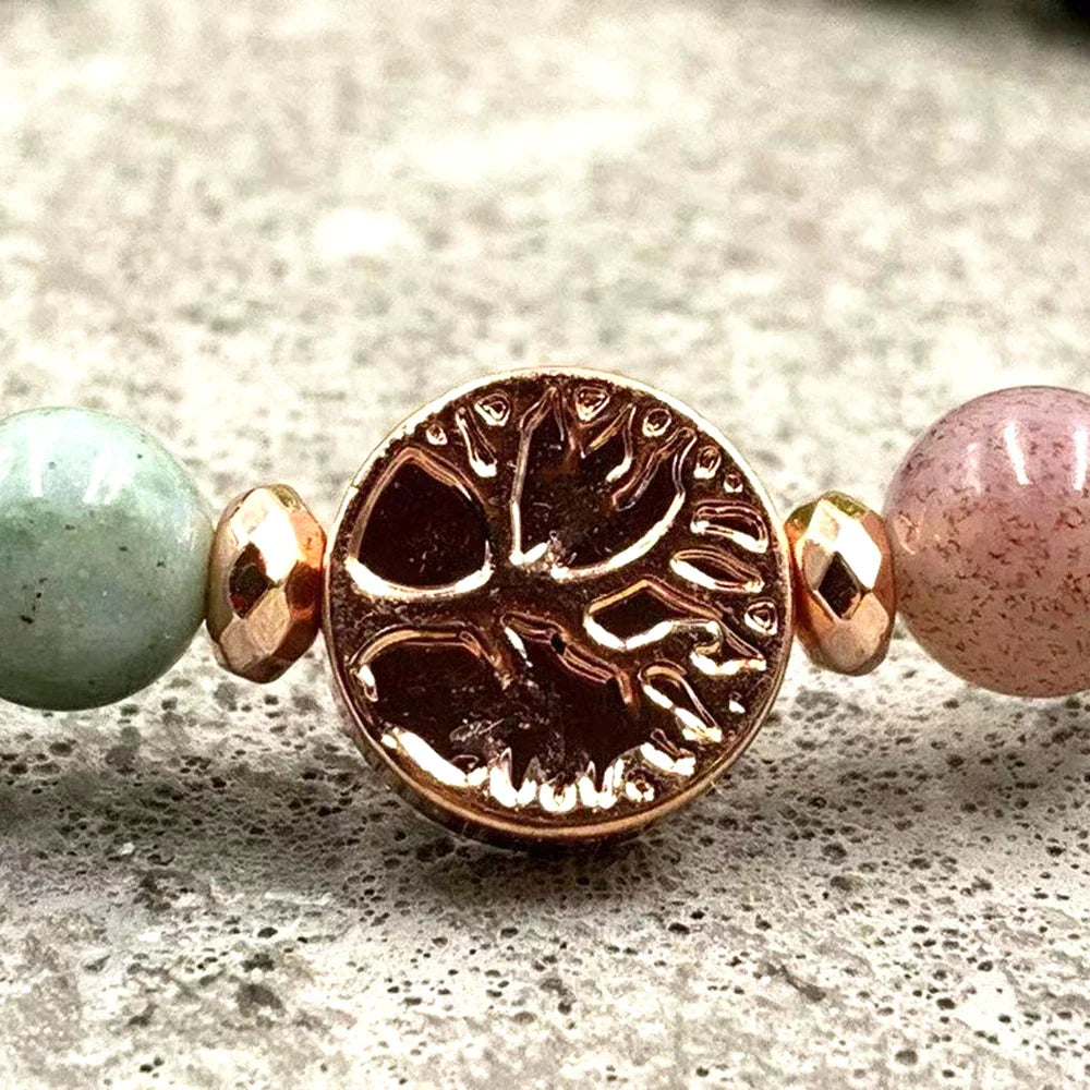 Bracelet Agate Indienne — Équilibre Intérieur & Paix Durable