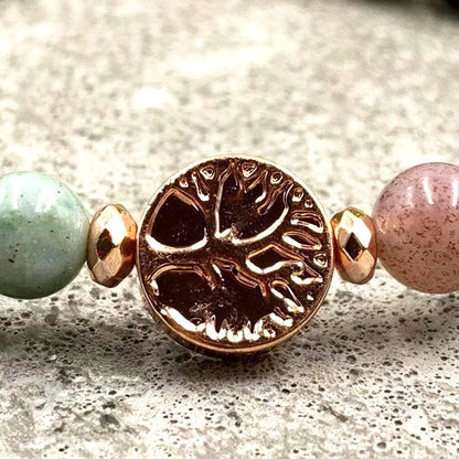Bracelet Agate Indienne — Équilibre Intérieur & Paix Durable