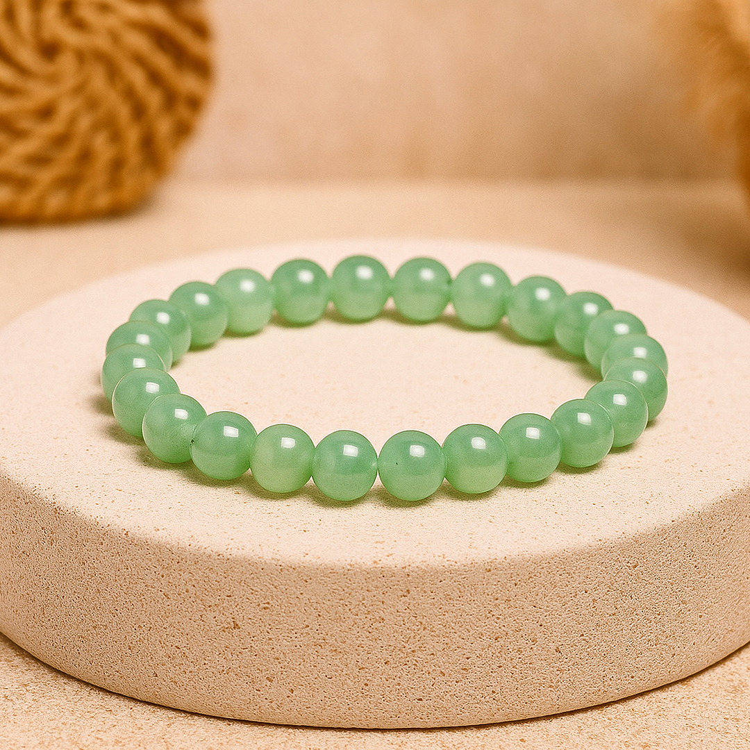 Bracelet Aventurine — Pierre de la Chance & de l'Opportunité