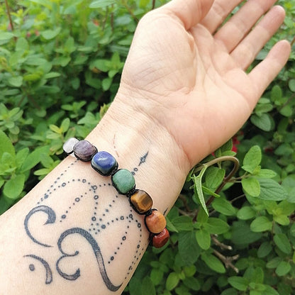 Bracelet 7 Chakras — Rééquilibrage & Harmonisation Énergétique