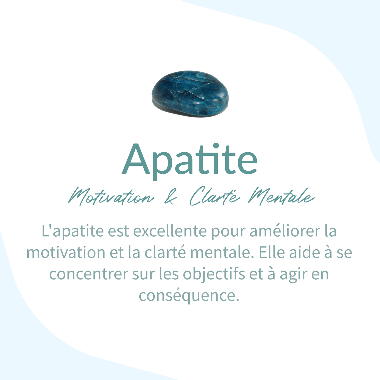 Bracelet Apatite & Œil de Tigre — Harmonie Intérieure & Confiance