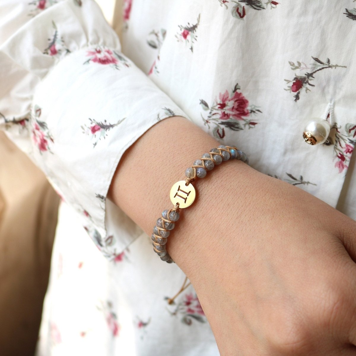 Bracelet 12 Constellations en Pierres Naturelles — Votre Signe Céleste