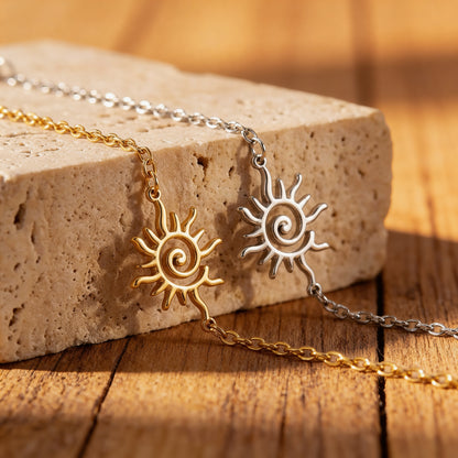 Bracelet Soleil Symbolique — Lumière, Vie & Rayonnement