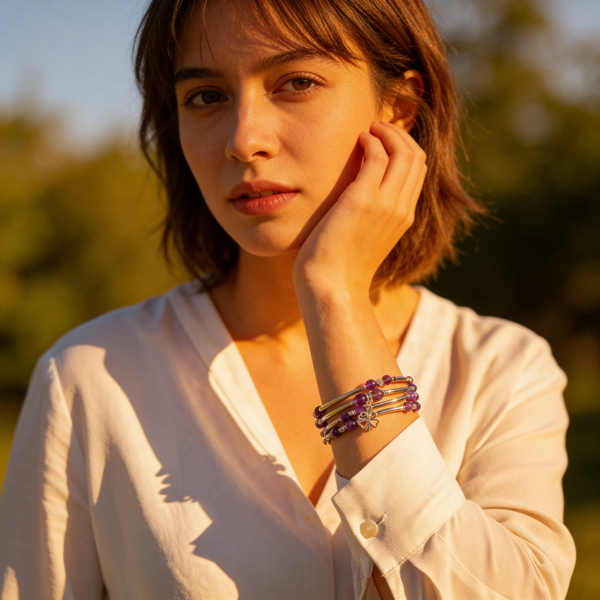Bracelet Chance en Pierres Naturelles — Opportunité & Positivité