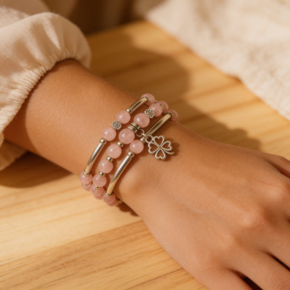 Bracelet Chance en Pierres Naturelles — Opportunité & Positivité