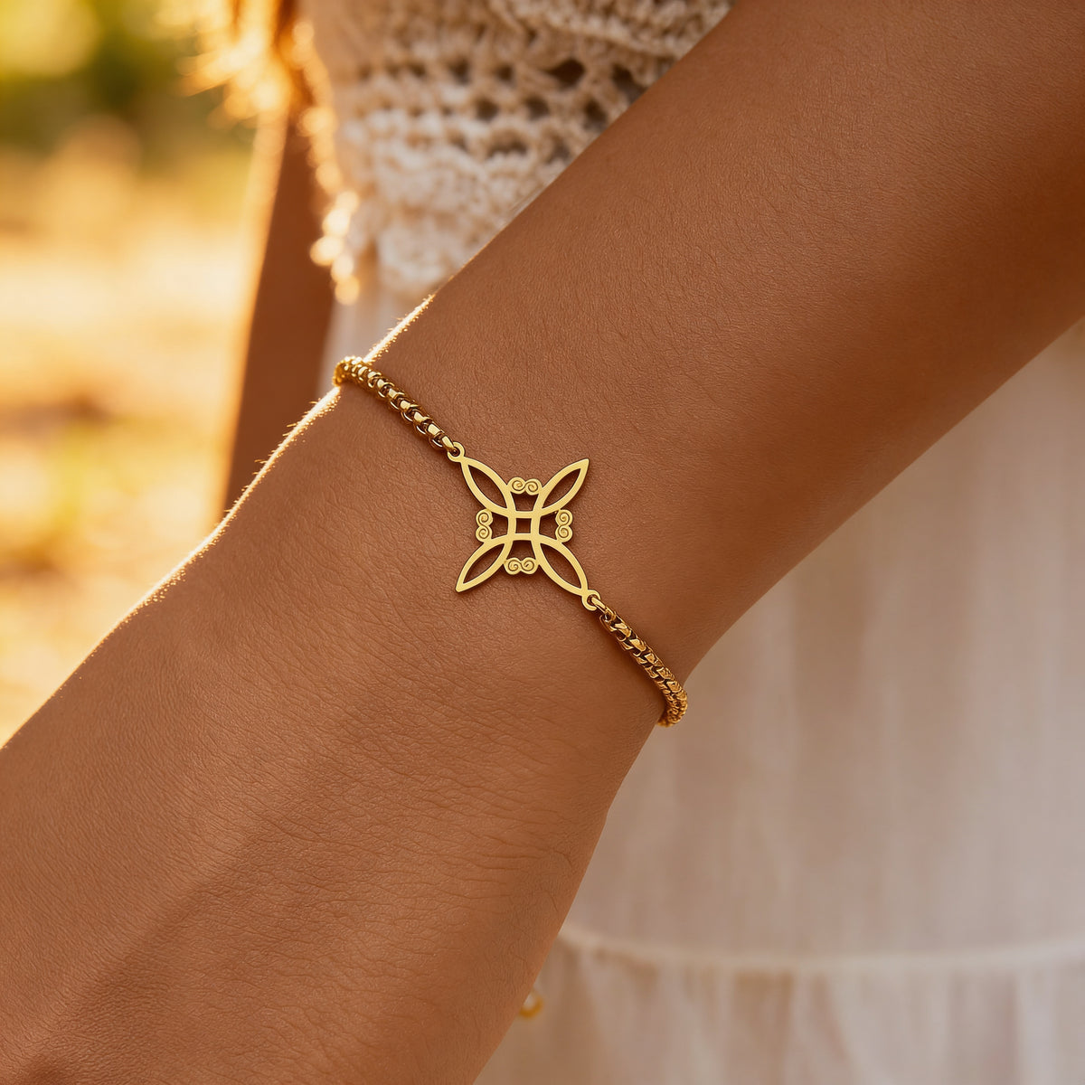 Bracelet Nœud de Sorcière — Lien Sacré & Protection Mystique