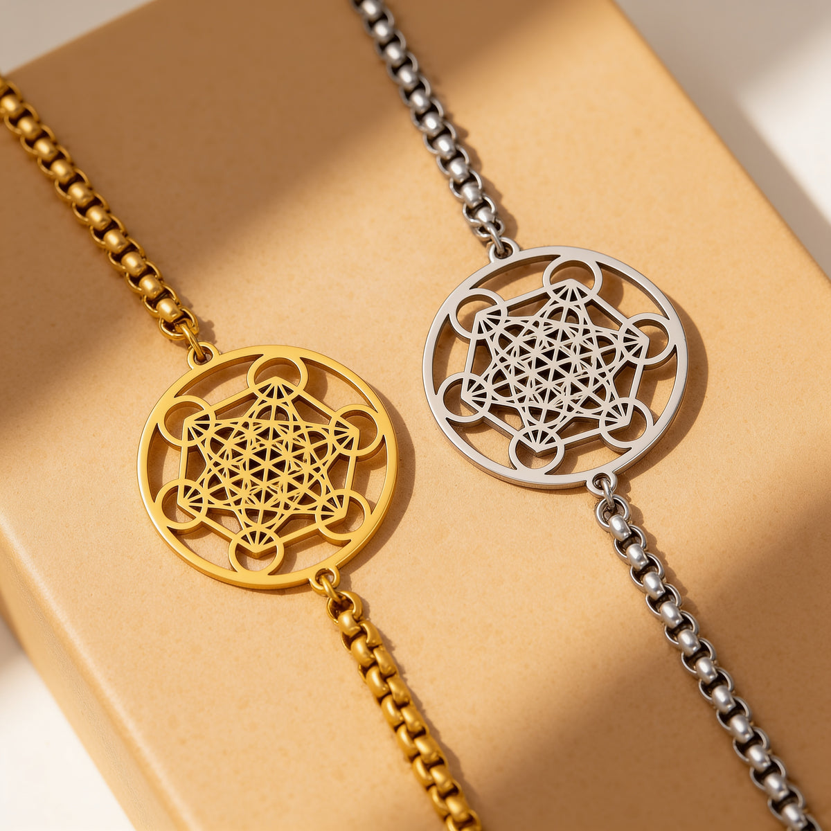 Bracelet Métatron — Géométrie Sacrée & Protection Universelle