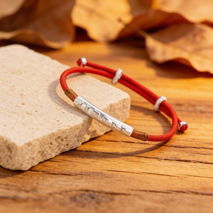 Bracelet Bouddhiste Sacré — Mantra Porte-Bonheur & Sérénité