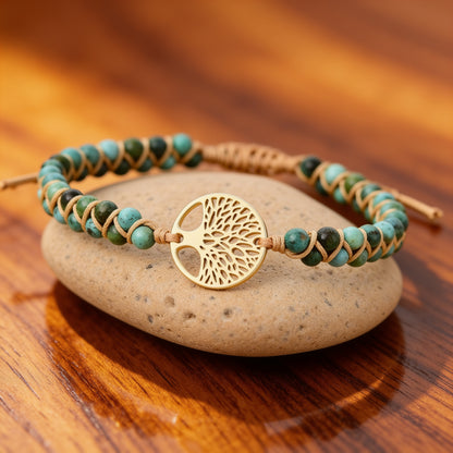 Bracelet Turquoise Africaine — Protection Ancestrale & Longévité