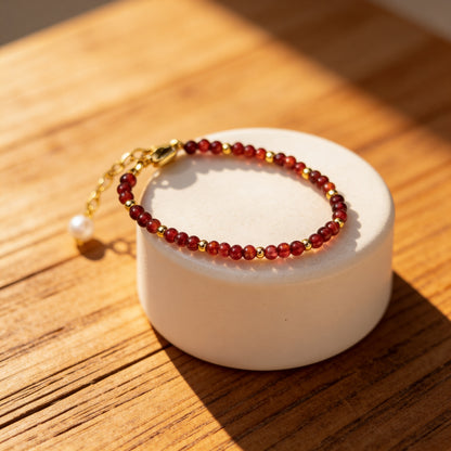 Bracelet Pierre de Naissance — Votre Mois, Votre Pierre Sacrée