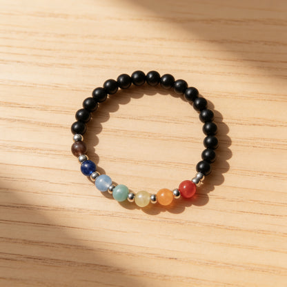 Bracelet Fin Chakras — Harmonie Subtile & Équilibre Énergétique