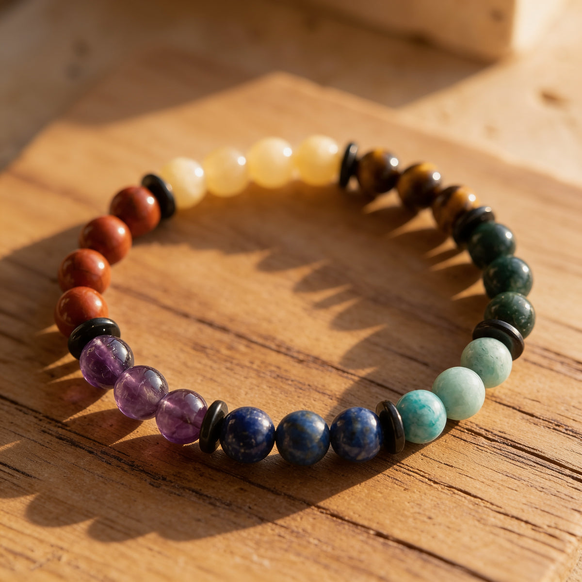 Bracelet Harmonisation 7 Chakras — Alignement & Équilibre Complet