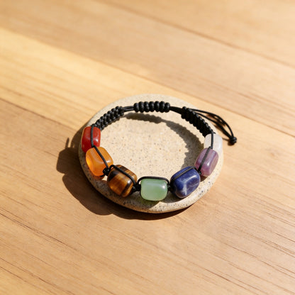 Bracelet 7 Chakras — Rééquilibrage & Harmonisation Énergétique