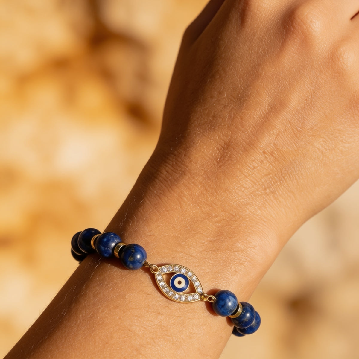 Bracelet Lapis Lazuli — Vérité, Sagesse & Discernement