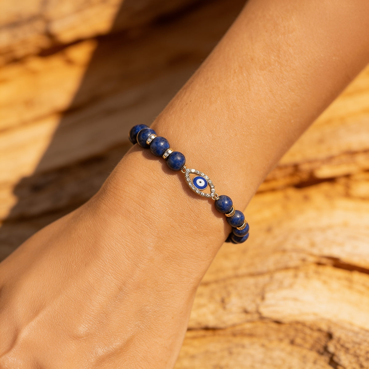 Bracelet Lapis Lazuli — Vérité, Sagesse & Discernement