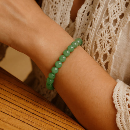 Bracelet Aventurine — Pierre de la Chance & de l'Opportunité