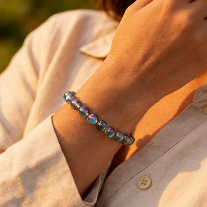 Bracelet Aqua Aura — Énergie Céleste & Clarté Spirituelle